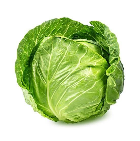 Fresh Green Cabbage - Per lb