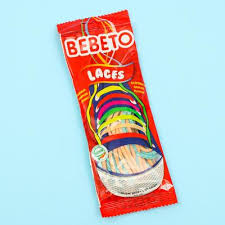 Bebeto Laces Mandarin and Rasberry
