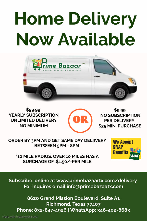 Subscribe to our Delivery Network $99.99/Year