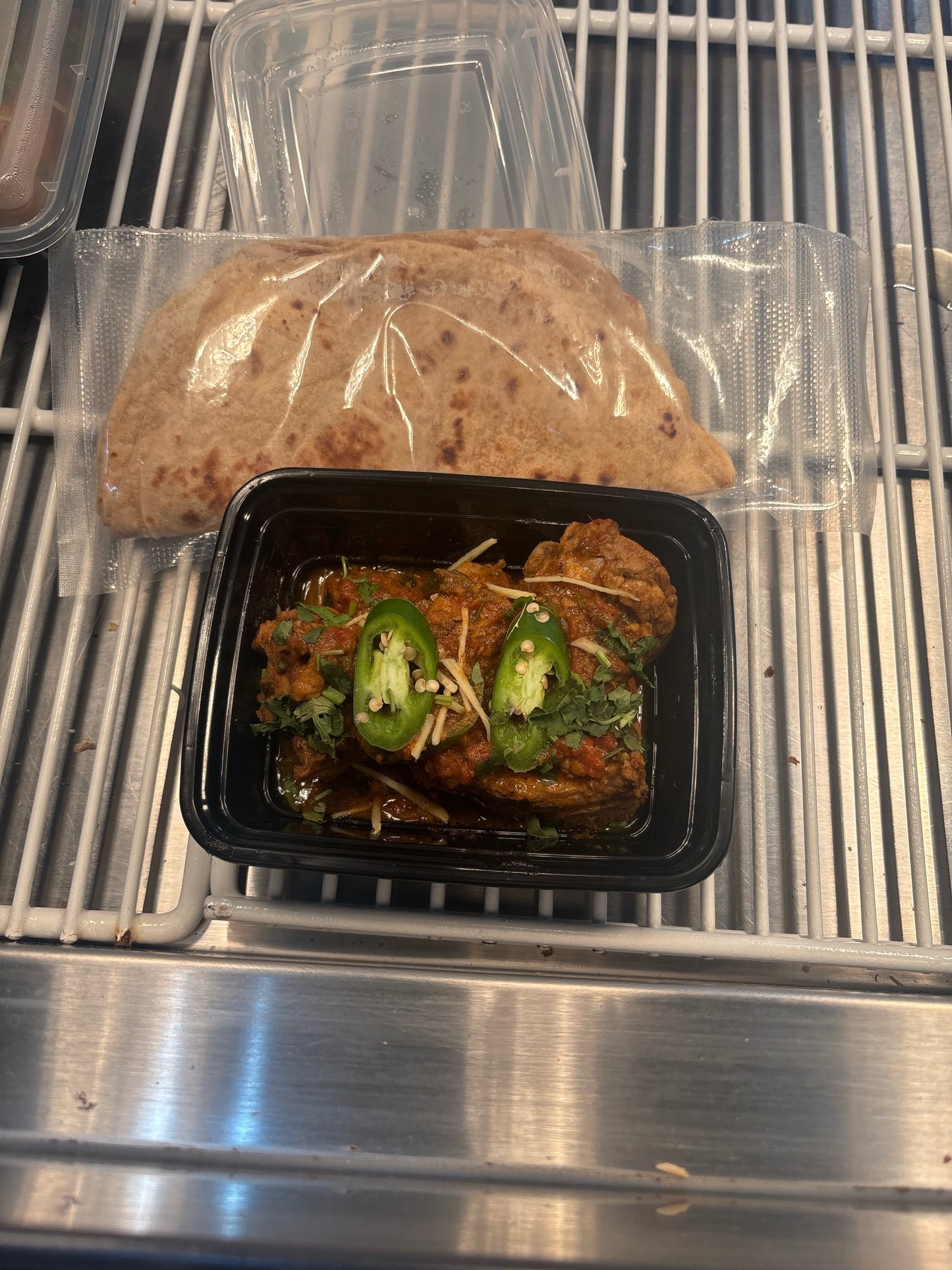 Chicken Karahi with 3 Fresh Chapatis