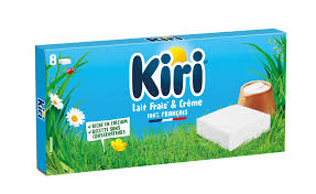 Kiri French Cream Cheese 3.5oz – 8 Portions, Creamy Spreadable Cheese for Snacking & Cooking