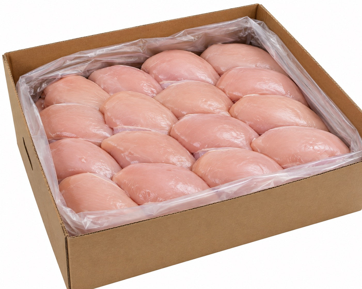 Fresh Zabiha Halal Chicken Breast – 40 lb Box