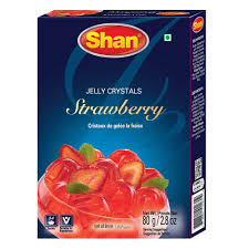 Shan Strawberry Jelly 80g