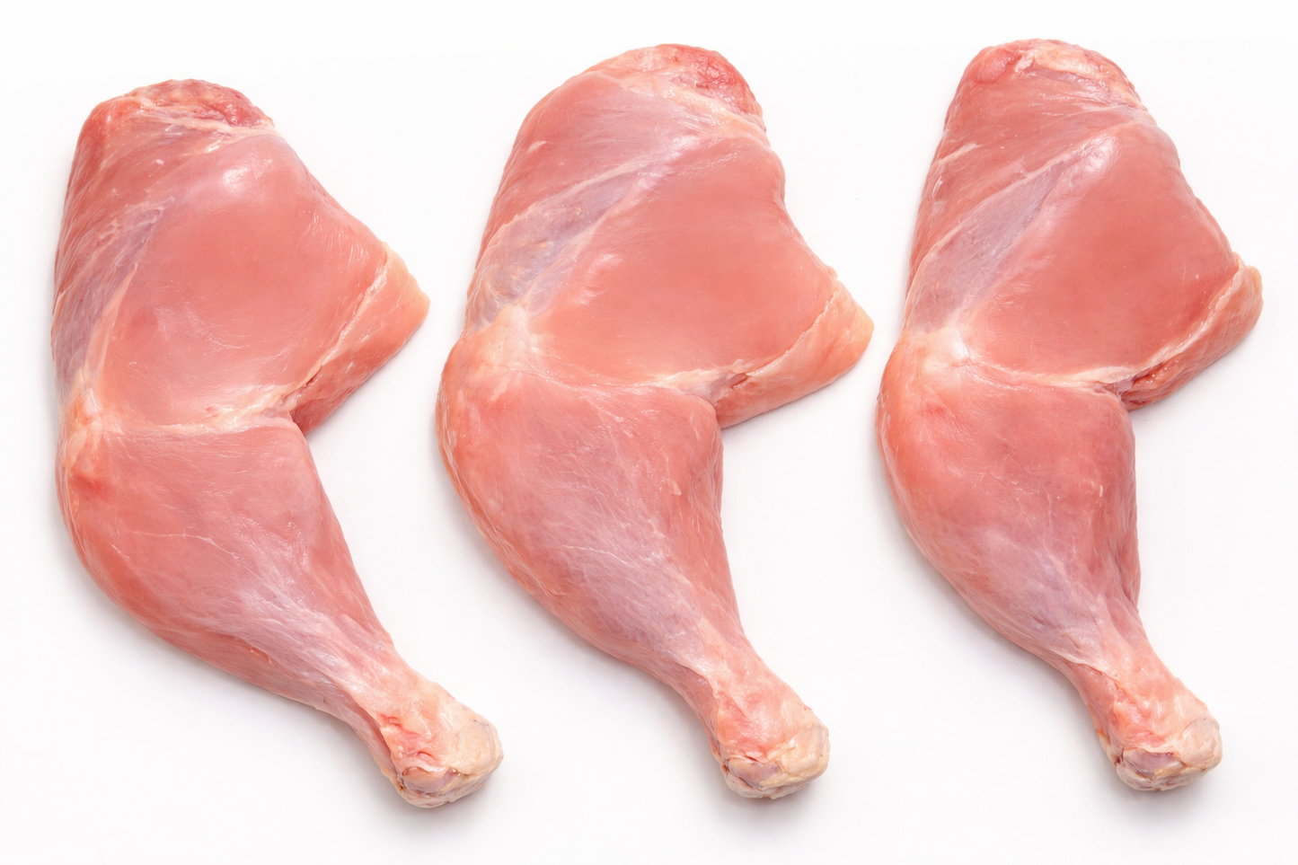 Fresh Zabiha Halal Chicken Leg Quarters – Skinless – Per lb