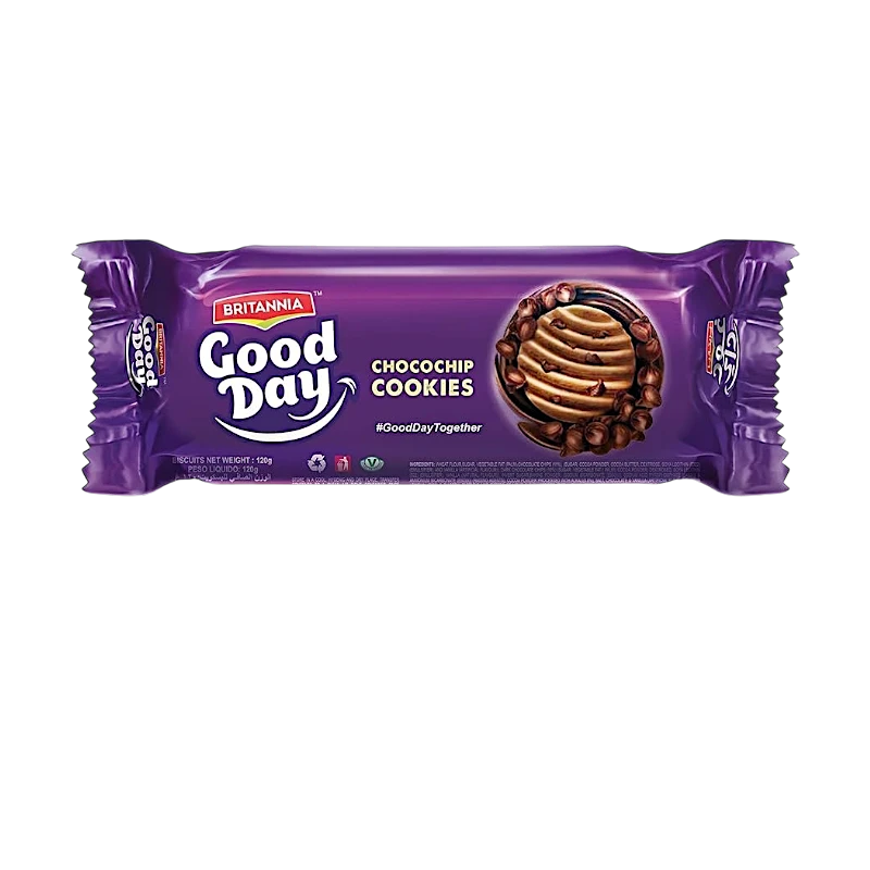 BRITANNIA GOOD DAY CHOCOCHIPS COOKIES 120 G