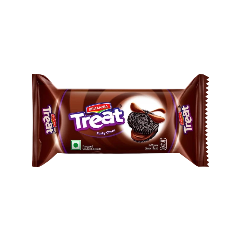 BRITANNIA TREAT FUNKY CHOCO 60G/100G