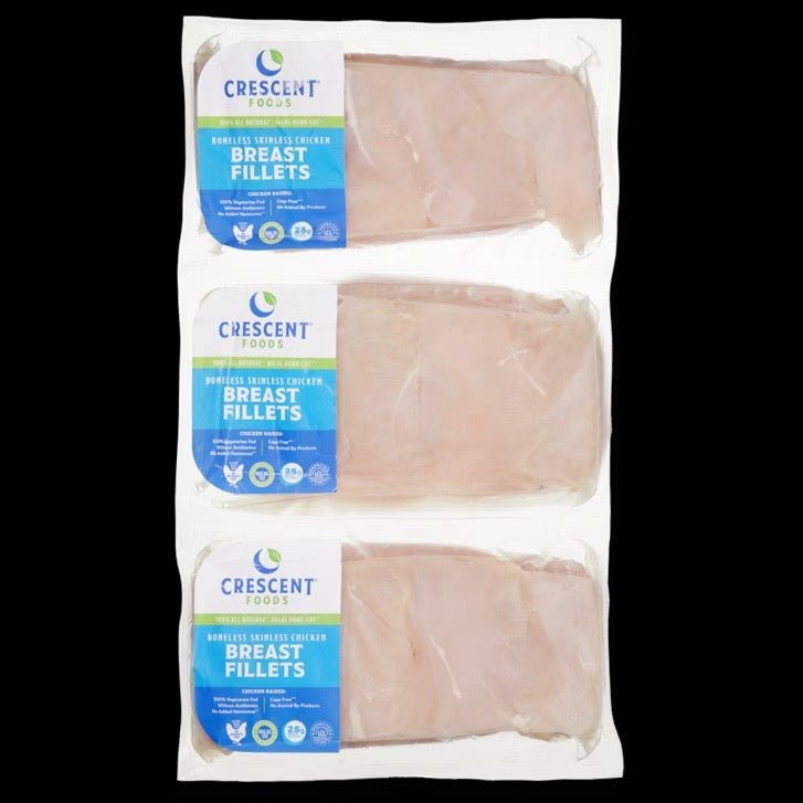 Crescent Halal Chicken Breast – 20lb