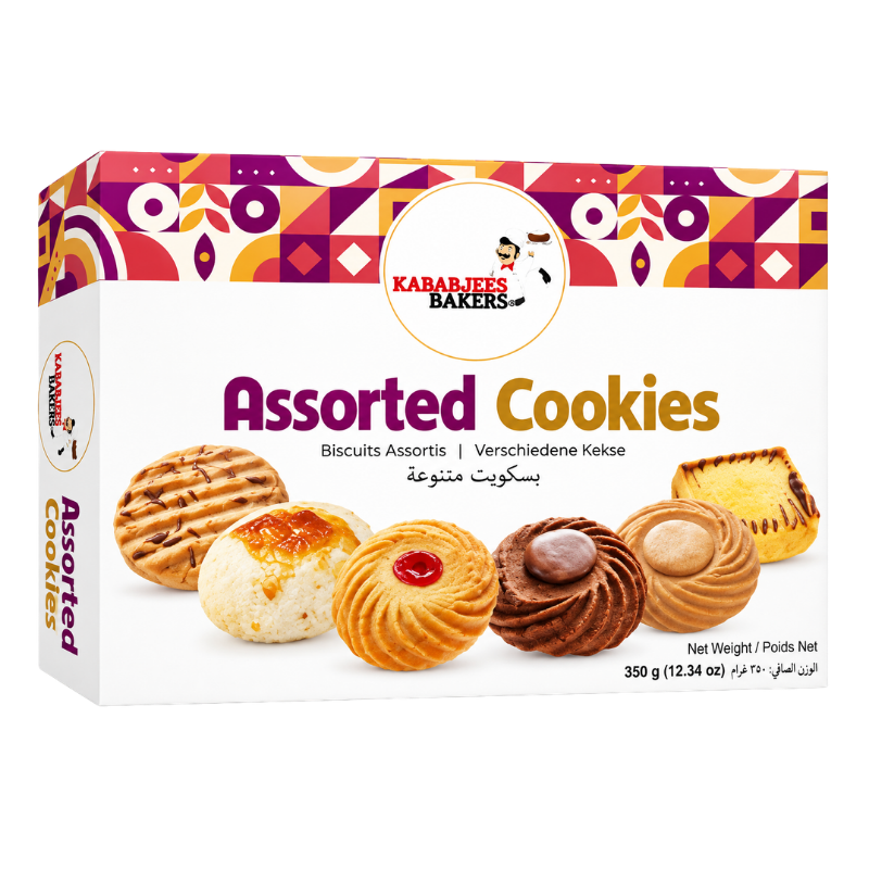 KABABJEES ASSORTED COOKIES 350G