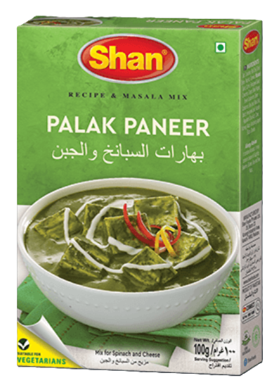 Shan Palak Paneer 100g