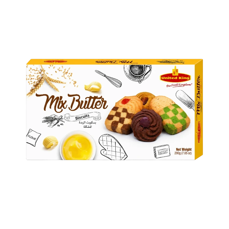 UNITED KING MIX BUTTER BISCUITS 200 G