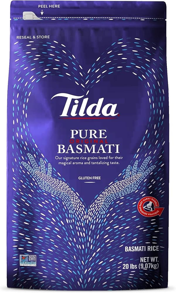 Tilda Pure Basmati Rice · 20 lb
