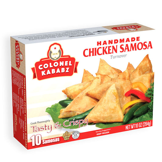 Colonel Kababz Chicken Handmade Samosa 10ct