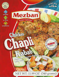 Mezban Chicken Chapli Kabab 8ct