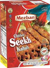 Mezban Chicken Seekh Kabob