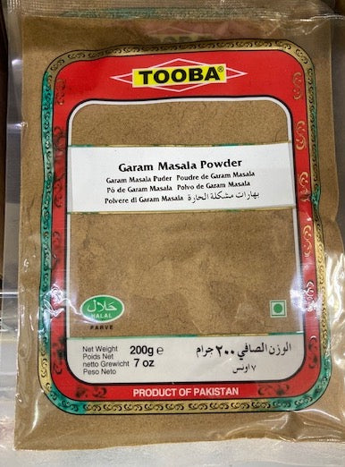 Tooba Garam Masala Powder 200g – Prime Bazaar