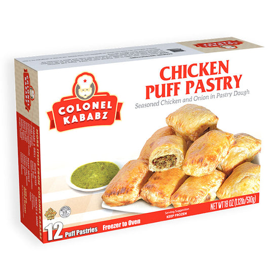 Colonel Kababz Puff Pastry Chicken