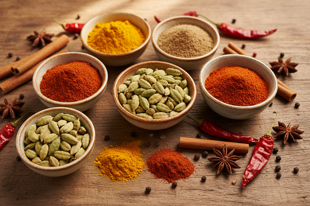 Spices & Masalas