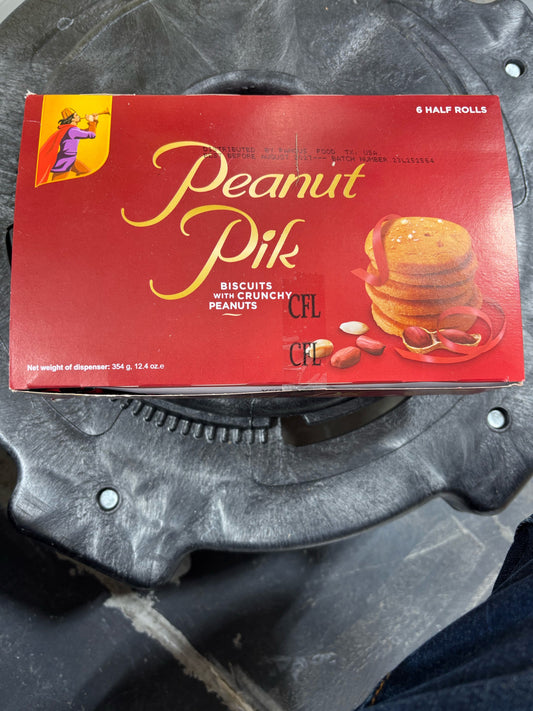 Peanut Pik Biscuits – Crunchy Peanut Cookies