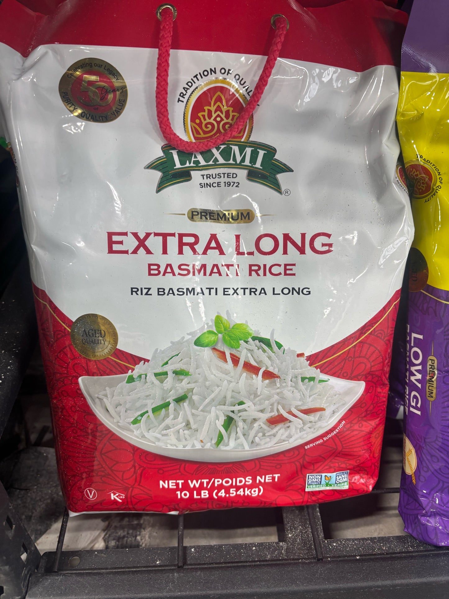 LX Extra Long Grain Basmati Rice 10lb – Fluffy, Aromatic & Gluten Free