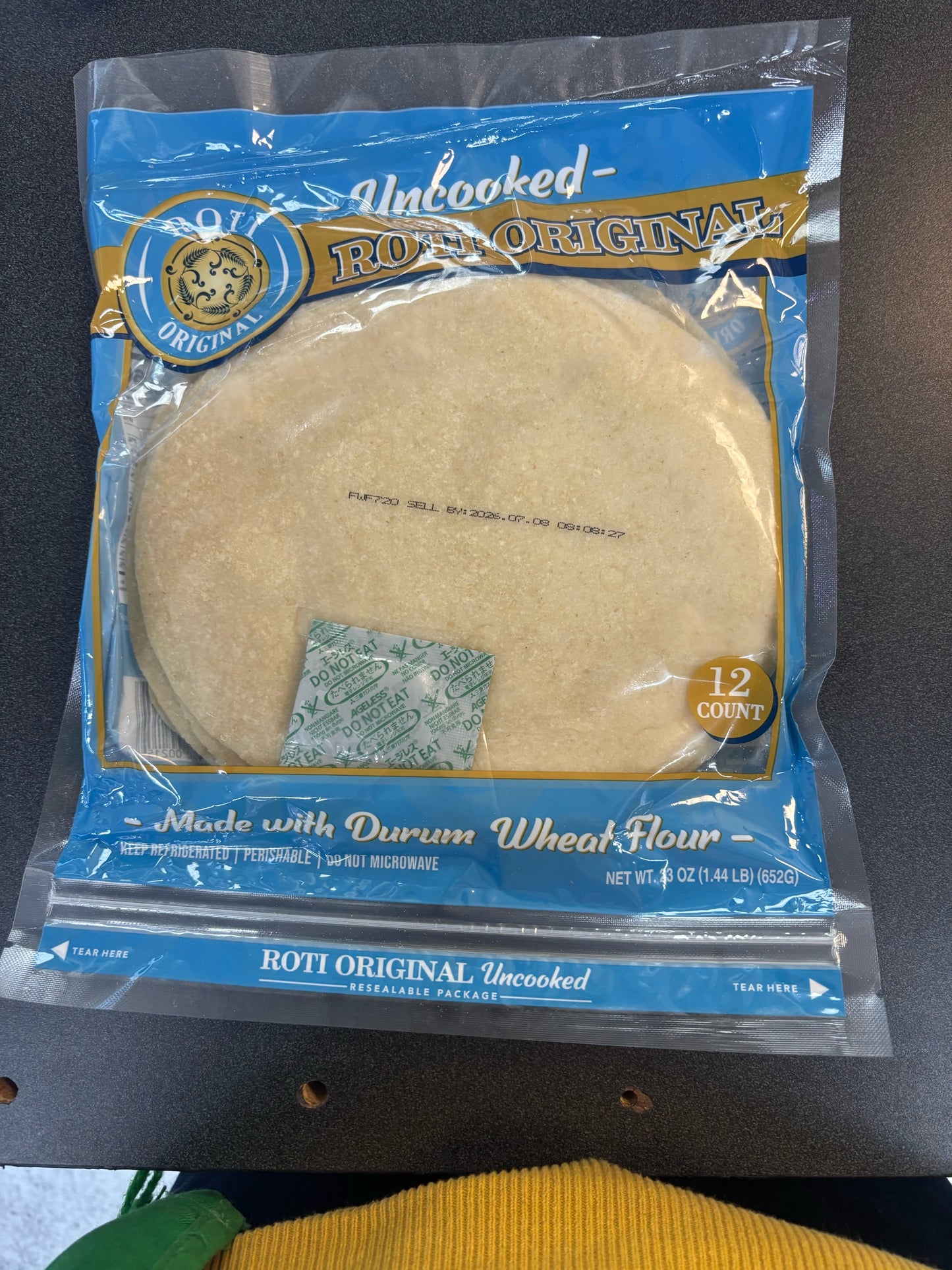 Desi Uncooked Roti