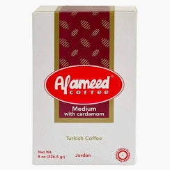 Al-Ameed Med Rst Ground Coffee w/Cardamom 8oz