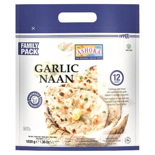 Ashoka Tandoori Naan Garlic FP