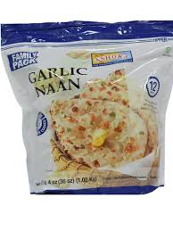 Ashoka Frozen Tandoori Naan Garlic FP