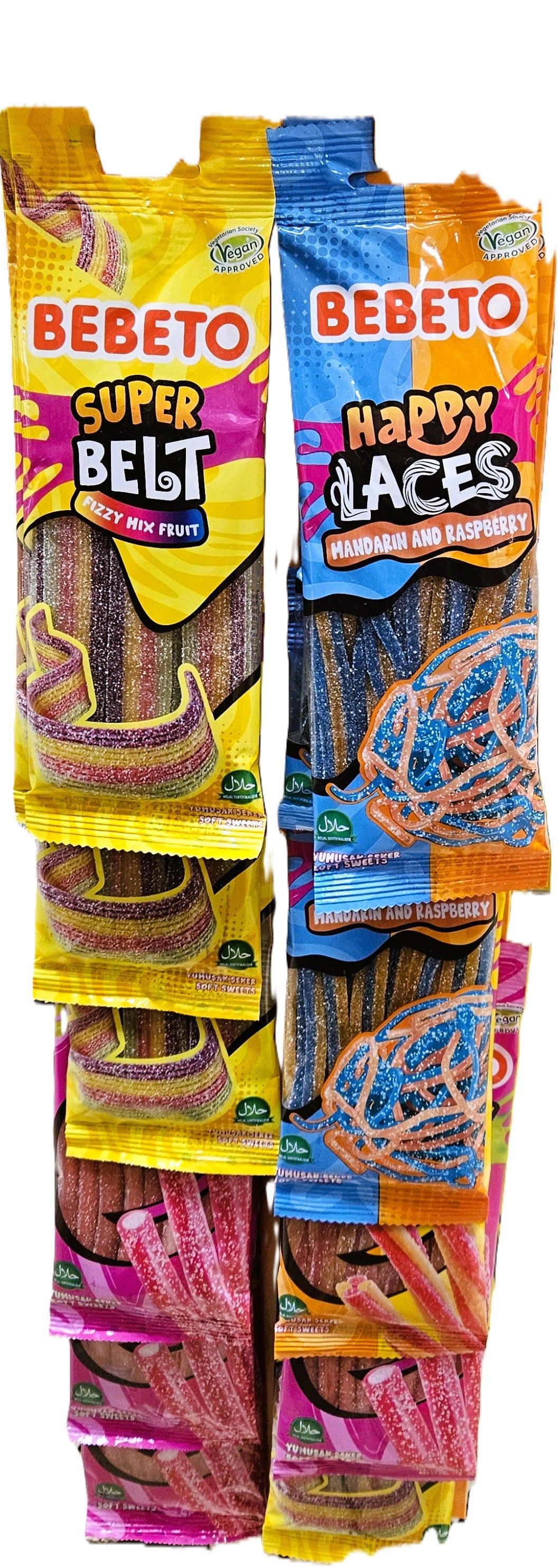 Bebeto Belts Mini Mix 135g