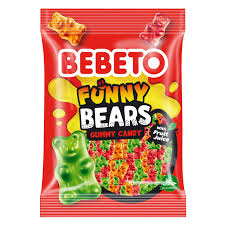Bebeto Funny Bears Gummy Candy 80g