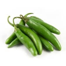 Serrano Peppers - Per lb