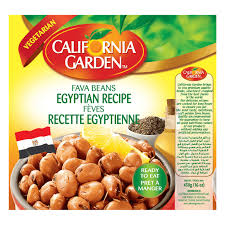 California Garden Fava Beans Egyptian Recipe