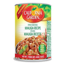 California Garden Fava Beans Khaligia Style 16oz