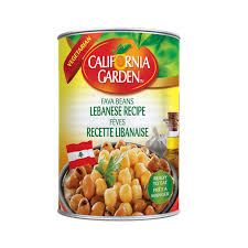 California Garden Fava Beans Lebanese Style 16oz