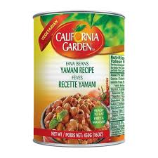 California Garden Fava Beans Yamani Recipe