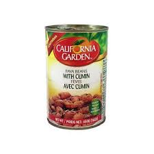 California Garden Fava Beans w/Cumin 16oz