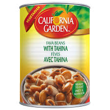 California Garden Fava Beans w/Tahini 16oz