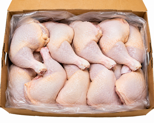 Fresh Zabiha Halal Chicken Leg Quarters – 40 lb Box