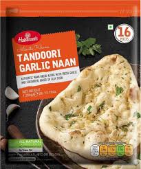 Haldiram Frozen Tandoori Garlic Naan FP 16ct