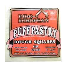 Indo-European Puff Pastry 5x5 (10ct)