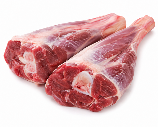 Fresh Zabiha Halal Goat Shank – Per lb