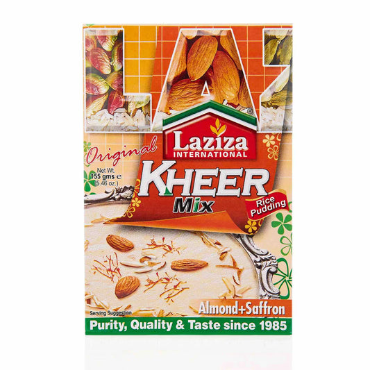 Laziza Kheer Mix Almond + Saffron 155g