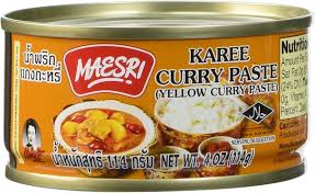Maesri Yellow Curry Paste 4oz