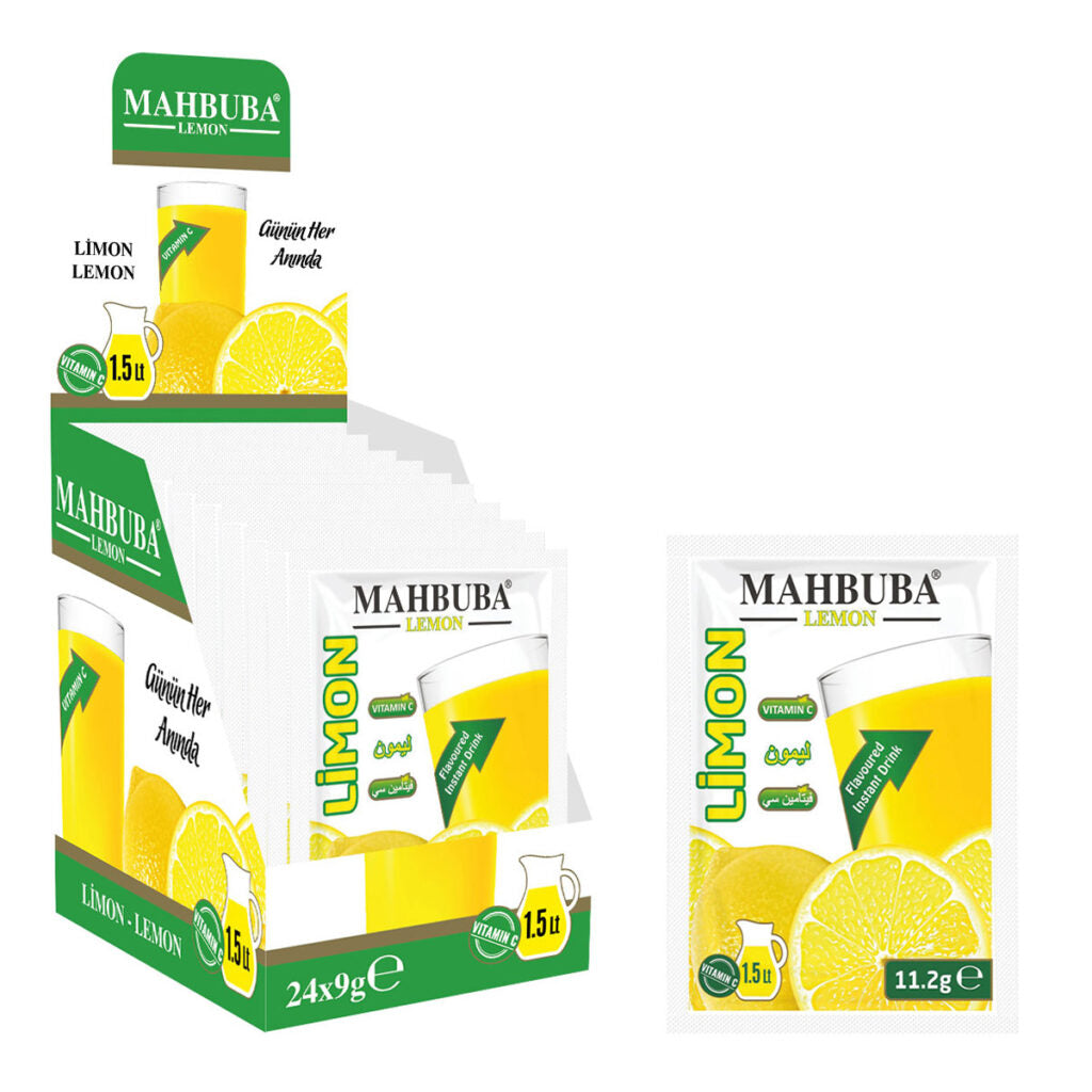 Mahbuba Lemon Drink Powder 11.2g