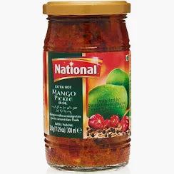 National Extra Hot Mango Pickle 330g
