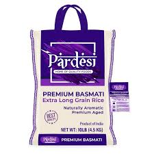 Pardesi XL Basmati Rice 10lb