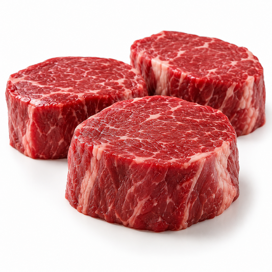 Fresh Zabiha Halal Beef Filet Mignon - Per lb