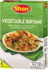 Shan Vegetable Biryani 45g