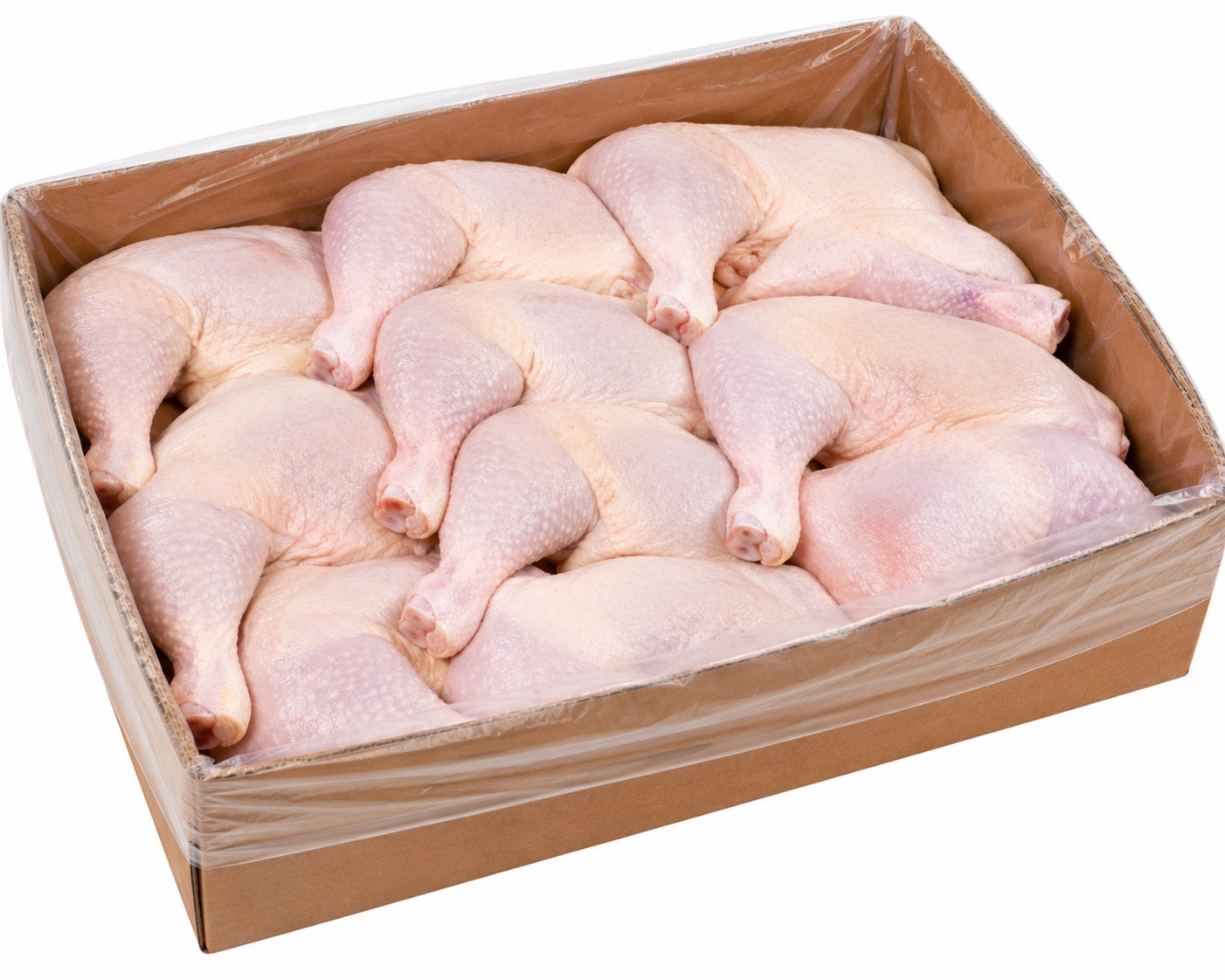 Fresh Zabiha Halal Chicken Leg Quarters – 15 lb Bulk Pack