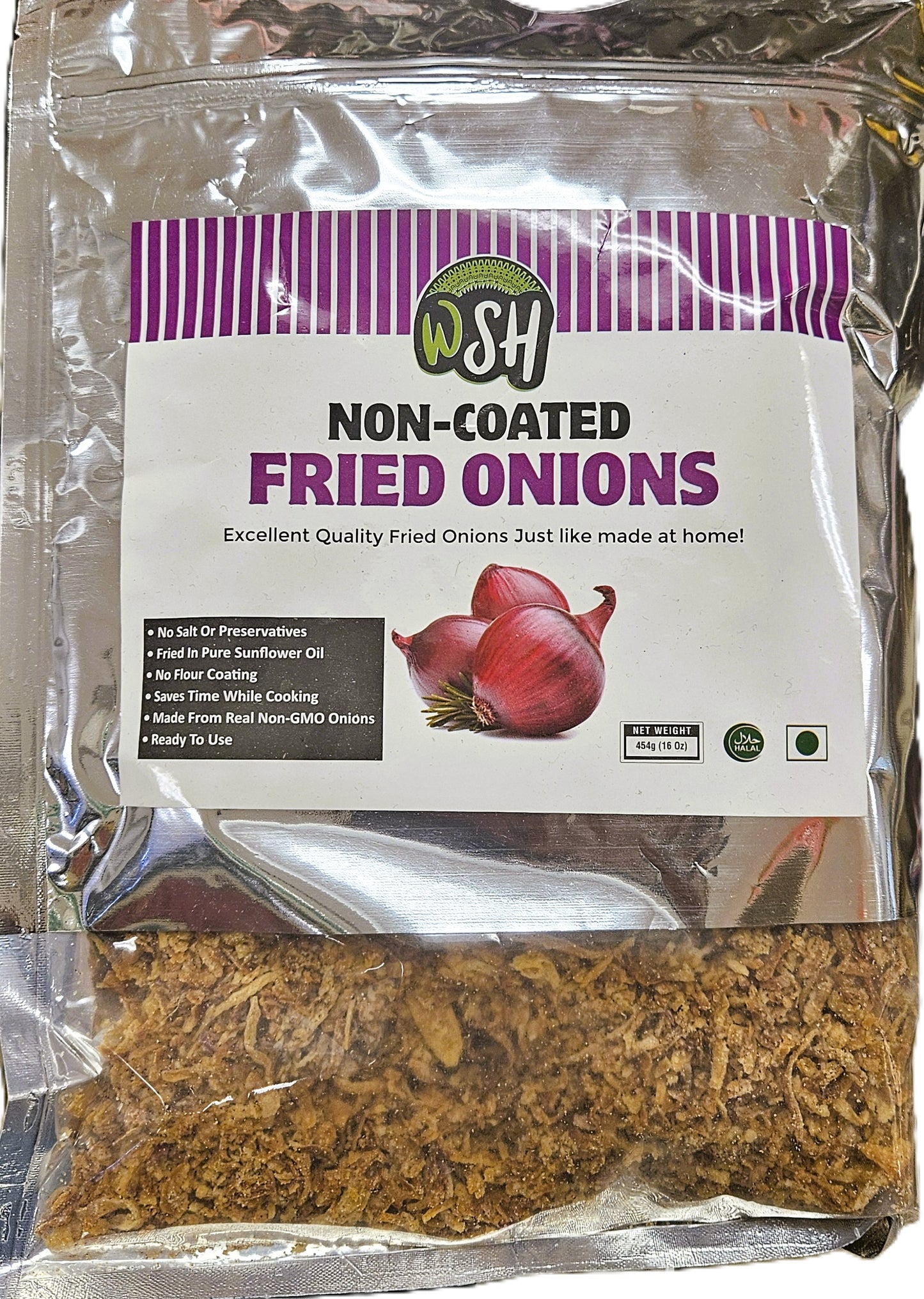 Wsh Fried Onion (non-coated) 454g