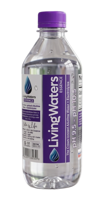 Living Waters Alkaline Water 500ml (24 Bottles)